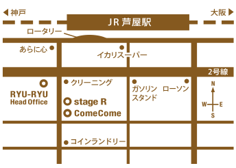 ステージ・アール地図